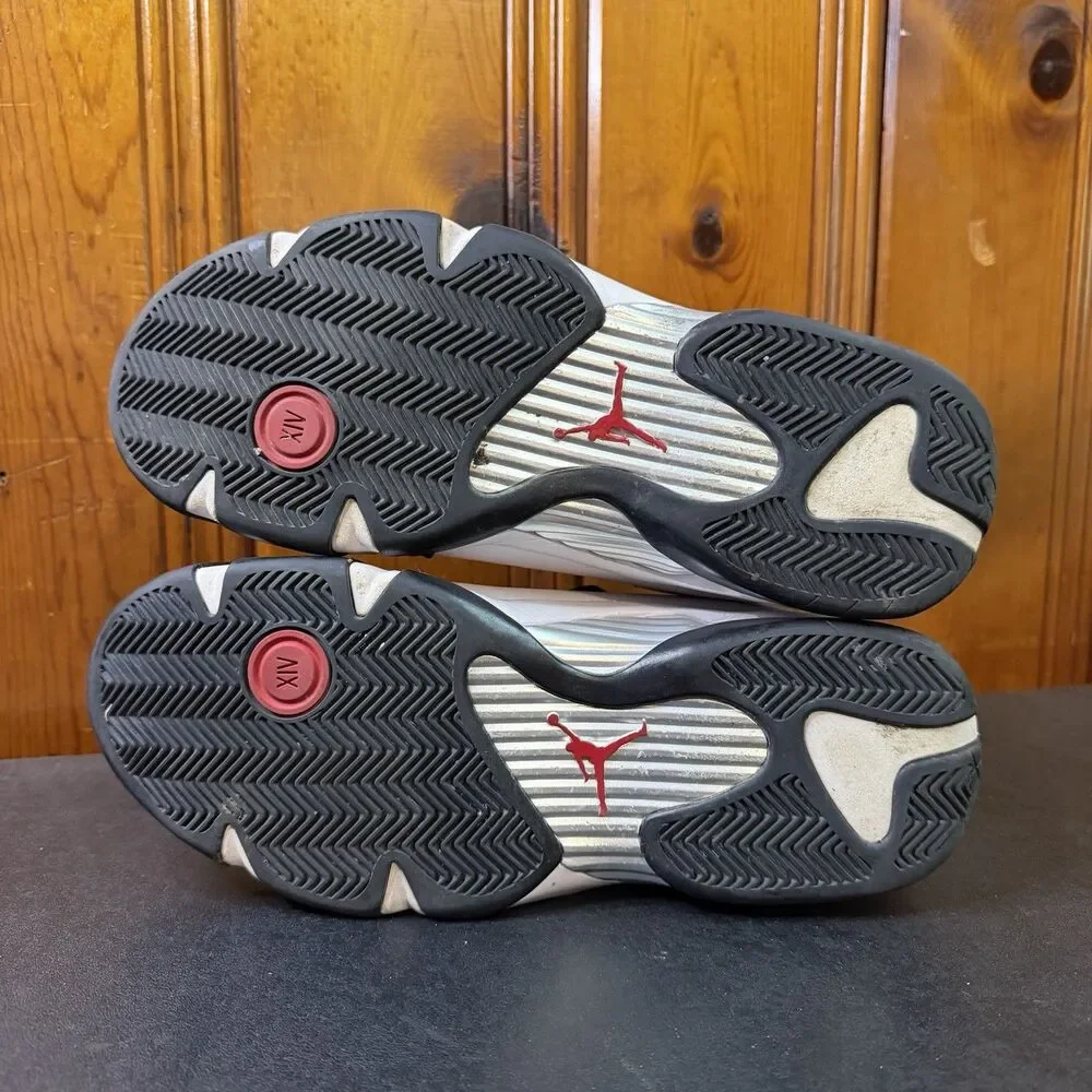 Jordan 14 Black Toe 2024 Release Size 10.5 Men 487471-160 Black/white